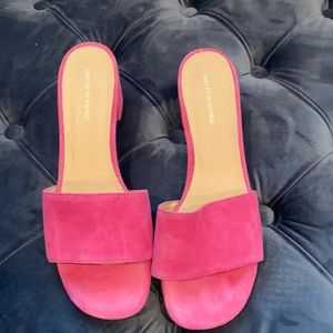 Pretty pink Saks Fifth Avenue sandals